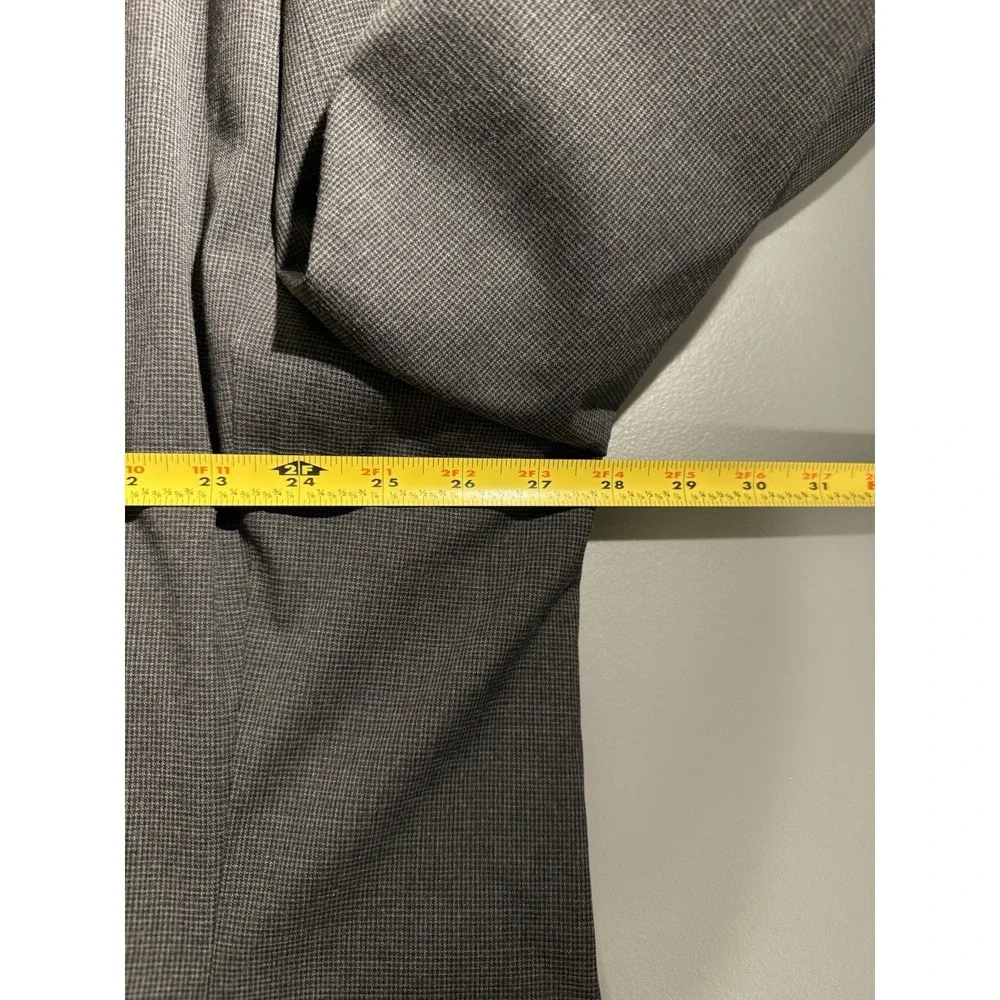 Shaquille O'Neal Sport Coat Blazer Jacket Men's 54R Gray Micro Check Stretch XLG